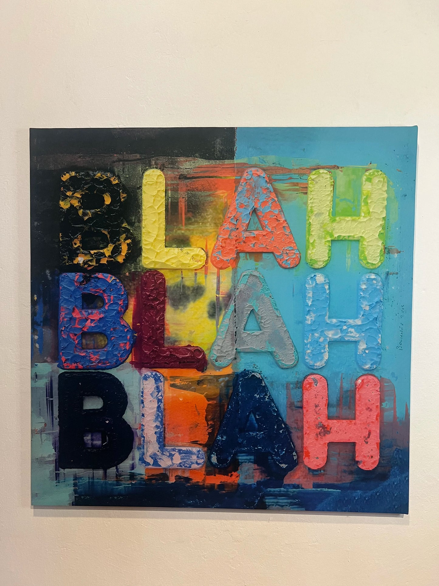 Cuadro 18 Blah - Blah - Blah