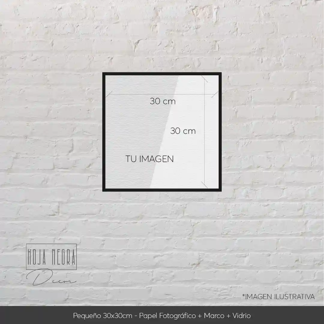 Personalizado Small Frame 30x30cm