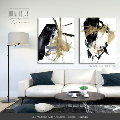 Abstract Tinta & Oro