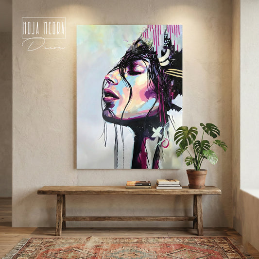 Cuadro 10 Tribal Silhouette