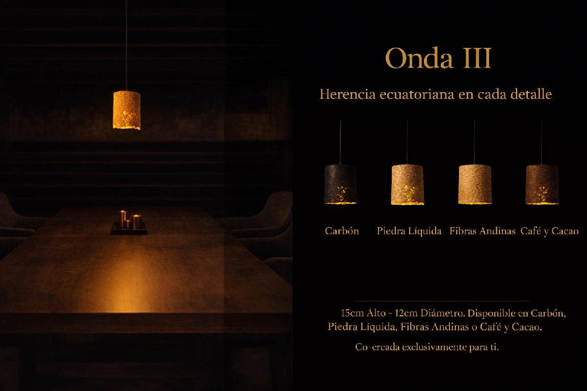 Lámpara Onda III