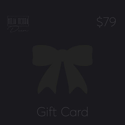 Gift Card HOJA NEGRA DECOR