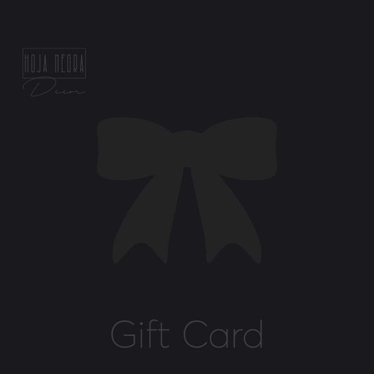 Gift Card HOJA NEGRA DECOR