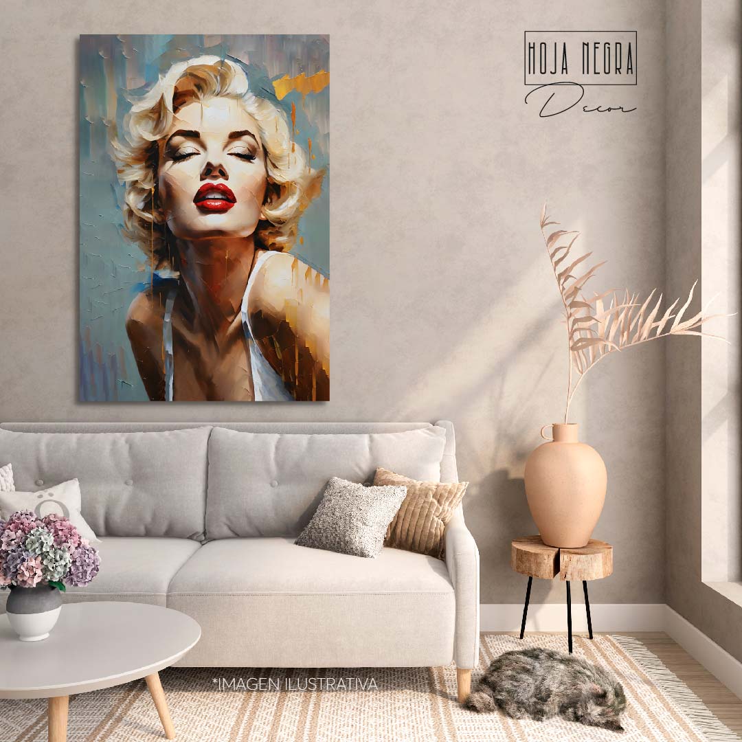 Oil Marilyn